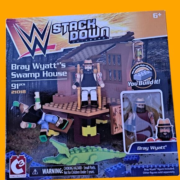 New WWE Stack Down Bray Watts Swap House 91+ Pcs - Picture 1 of 5